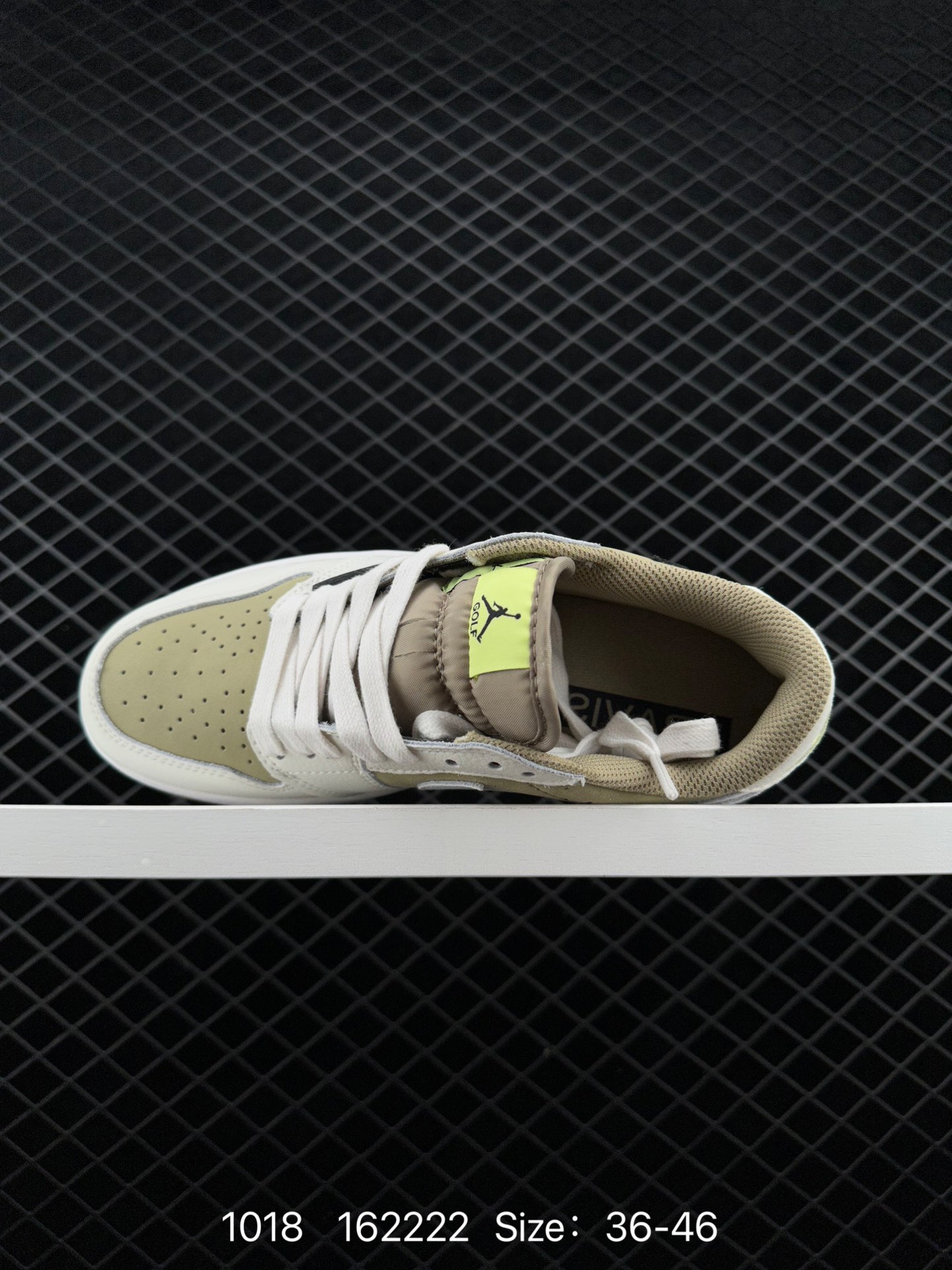 fragment design x Travis Scott x Nike Air Jordan 1 Low OG SP”Black/Green Toe“